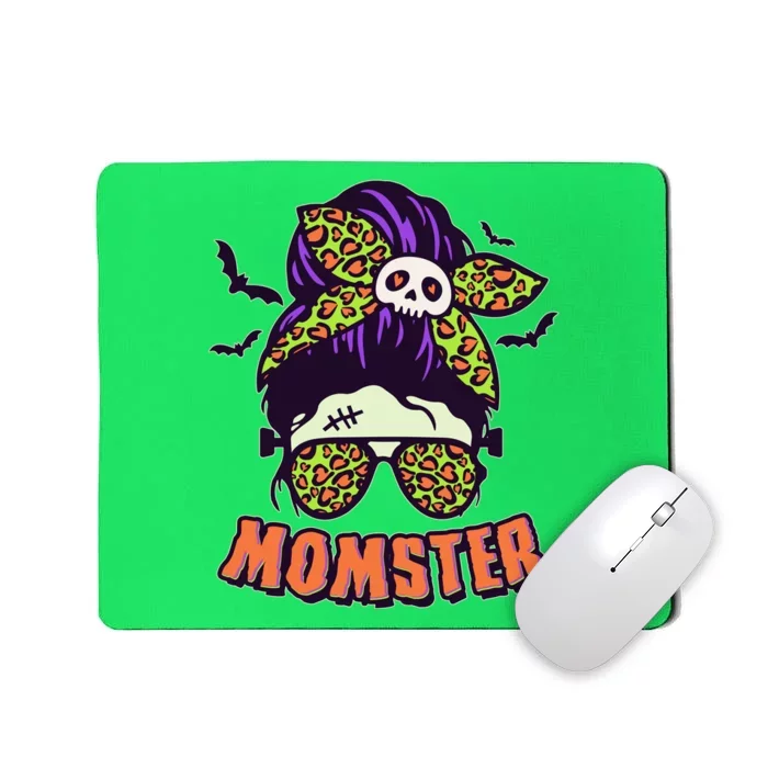 Funny Cute Halloween Momster Mousepad