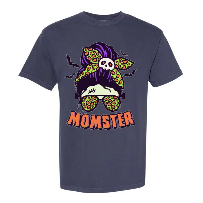 Funny Cute Halloween Momster Garment-Dyed Heavyweight T-Shirt