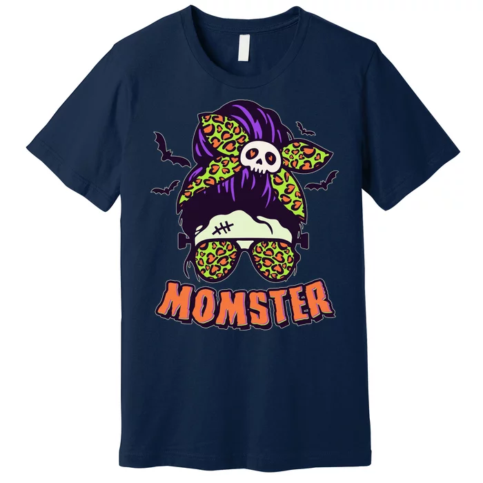 Funny Cute Halloween Momster Premium T-Shirt