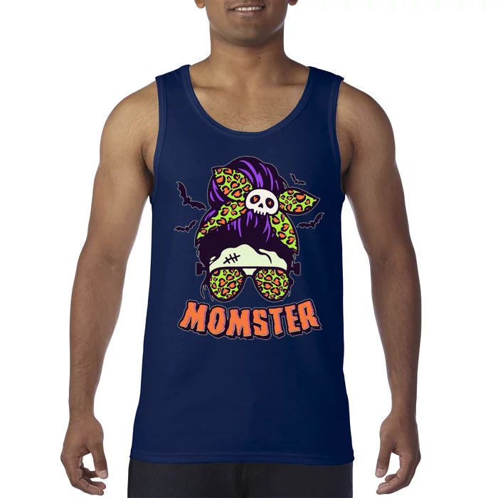 Funny Cute Halloween Momster Tank Top