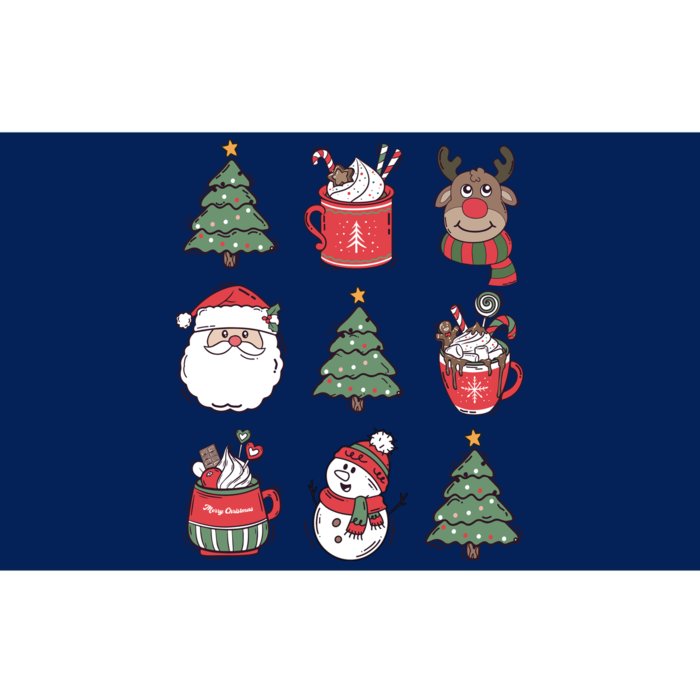 Festive Christmas Holiday Lover Bumper Sticker