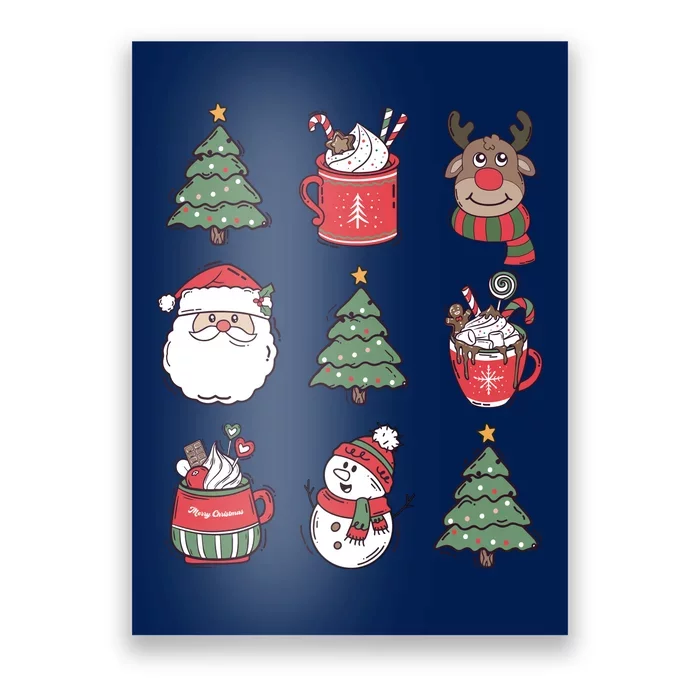 Festive Christmas Holiday Lover Poster