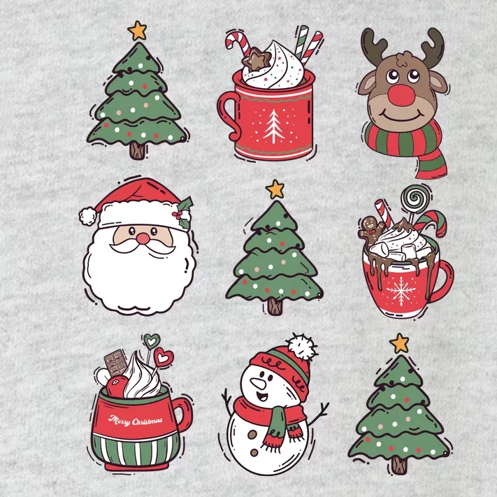 Festive Christmas Holiday Lover Toddler Long Sleeve Shirt