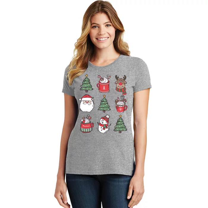 Festive Christmas Holiday Lover Women's T-Shirt