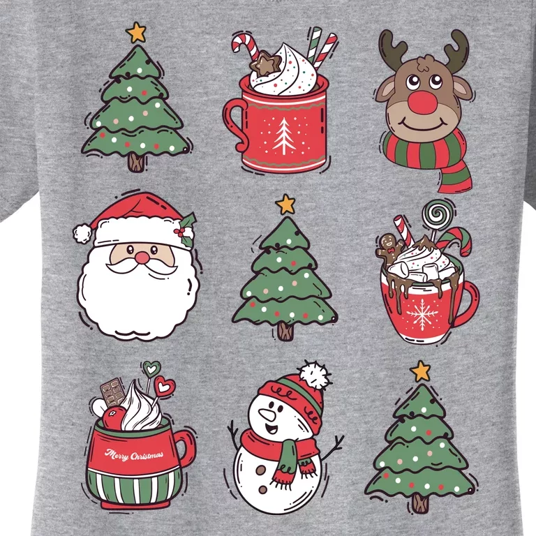 Festive Christmas Holiday Lover Women's T-Shirt