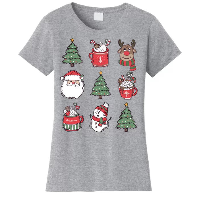 Festive Christmas Holiday Lover Women's T-Shirt