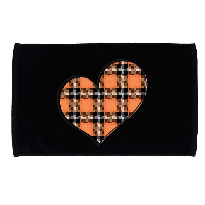 Fall Cute Heart Microfiber Hand Towel