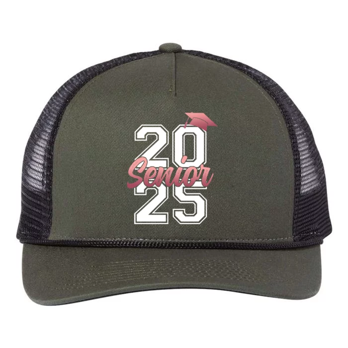 For College High School Senior Gift Retro Rope Trucker Hat Cap