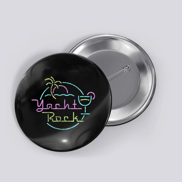 Faded Cocktail Hour Yacht Rock Button