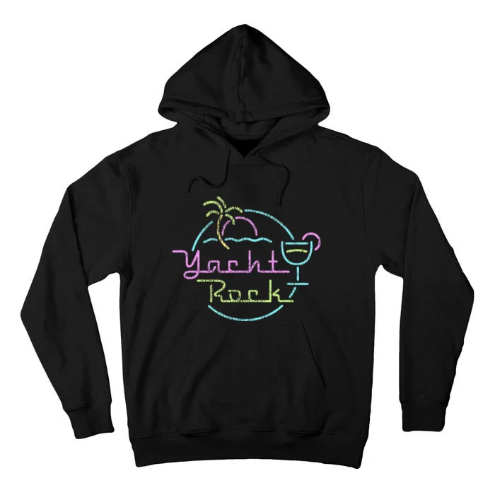 Faded Cocktail Hour Yacht Rock Tall Hoodie