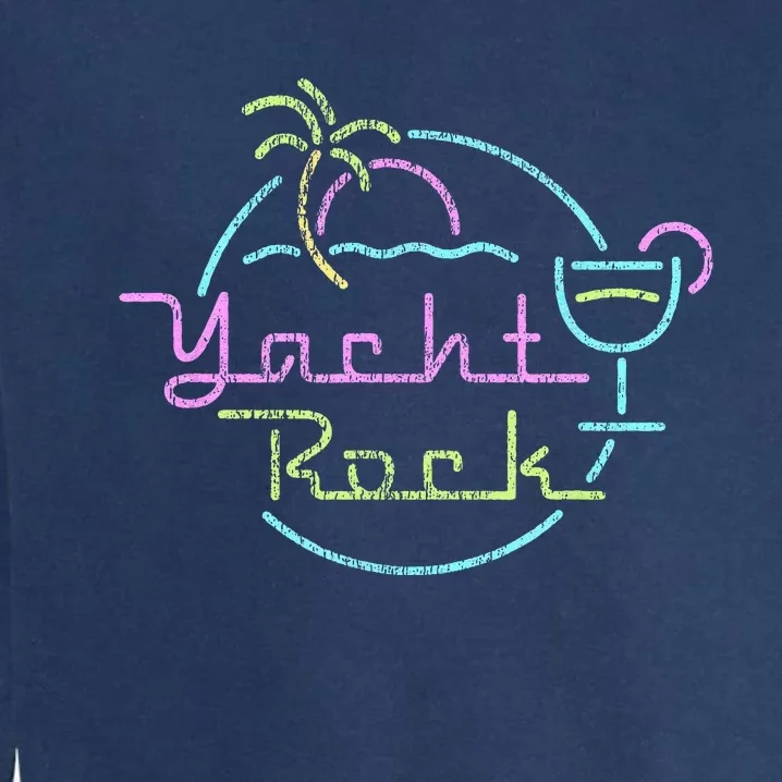 Faded Cocktail Hour Yacht Rock Garment-Dyed Sweatshirt