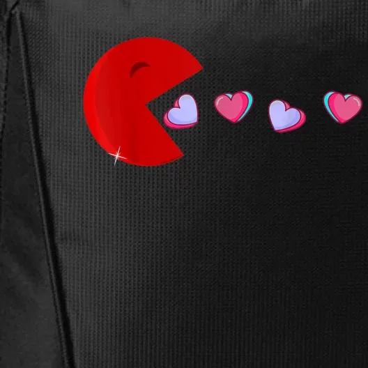 Funny Cute Hearts Valentines Day City Backpack