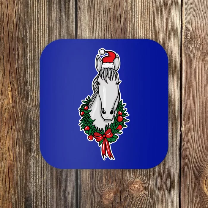 Funny Christmas Horse Lover Funny Gift Horse Rider Love Gift Coaster