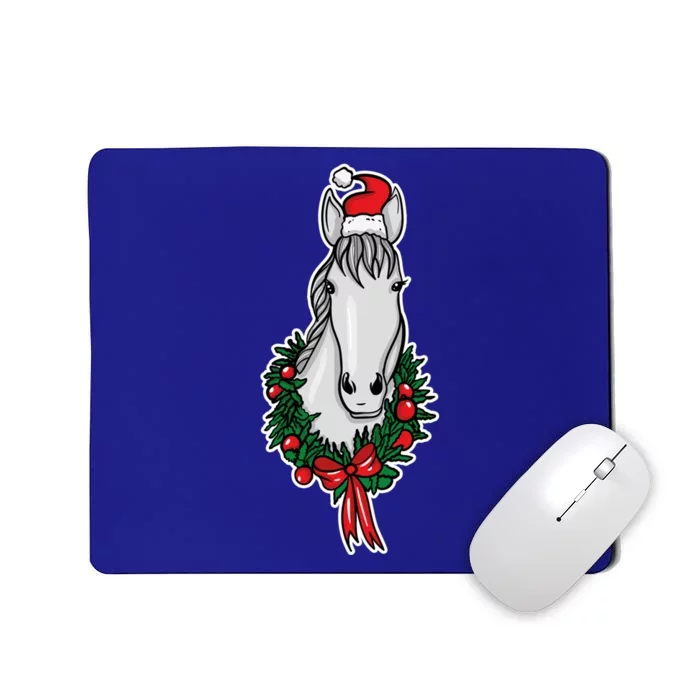 Funny Christmas Horse Lover Funny Gift Horse Rider Love Gift Mousepad