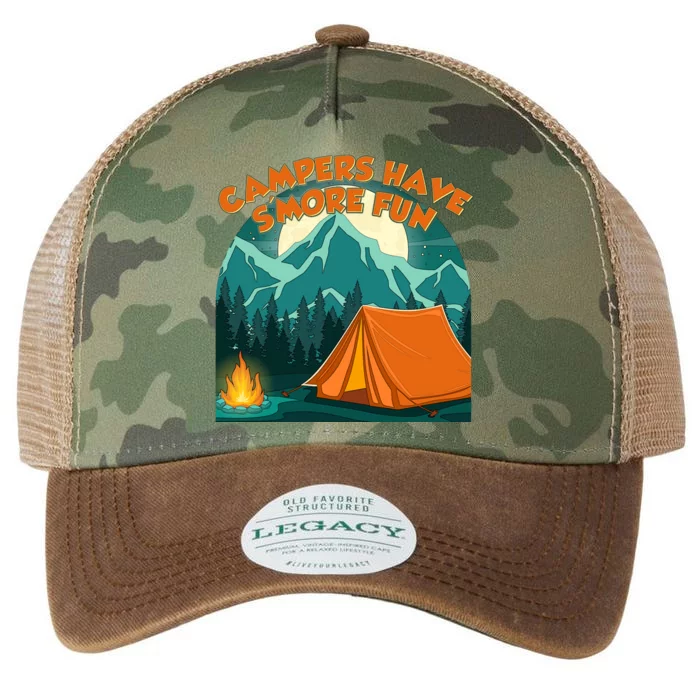 Funny Campers Have S'More Fun Legacy Tie Dye Trucker Hat