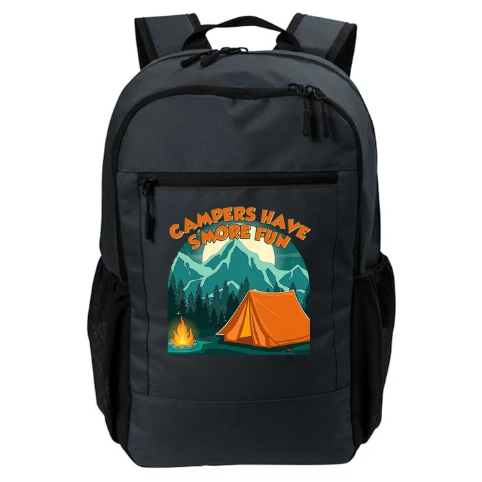 Funny Campers Have S'More Fun Daily Commute Backpack