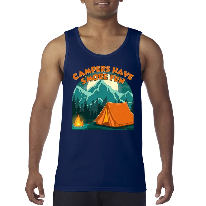 Funny Campers Have S'More Fun Tank Top