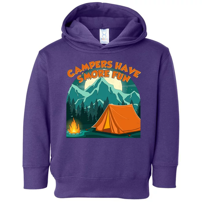 Funny Campers Have S'More Fun Toddler Hoodie