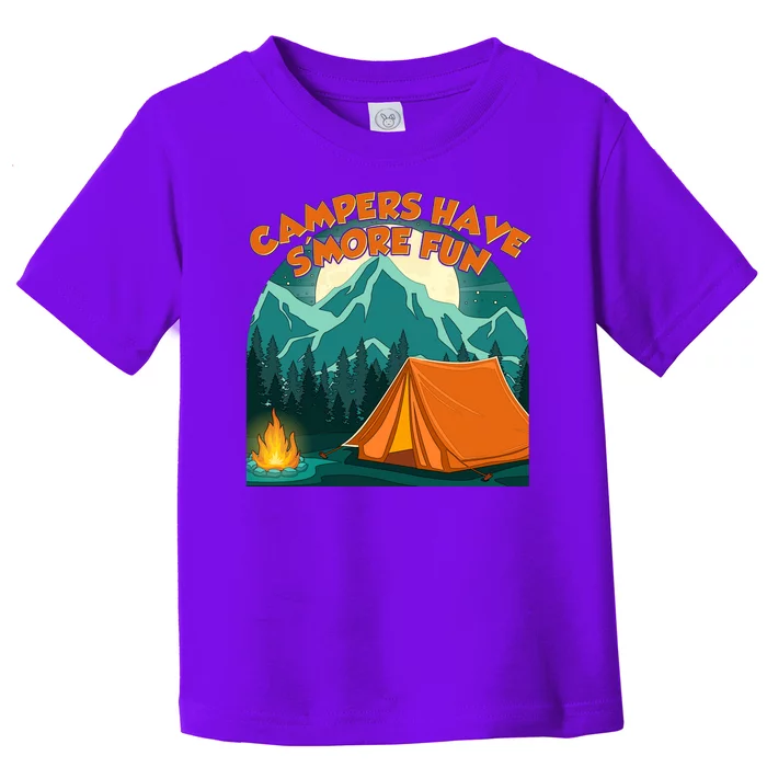 Funny Campers Have S'More Fun Toddler T-Shirt