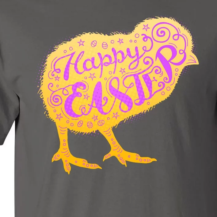 Funny Cute Happy Easter Chick Tall T-Shirt