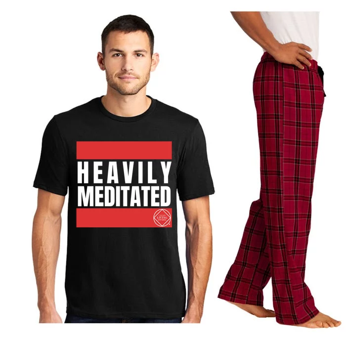 Funny Cool Heavily Meditated Na Aa Gift Pajama Set