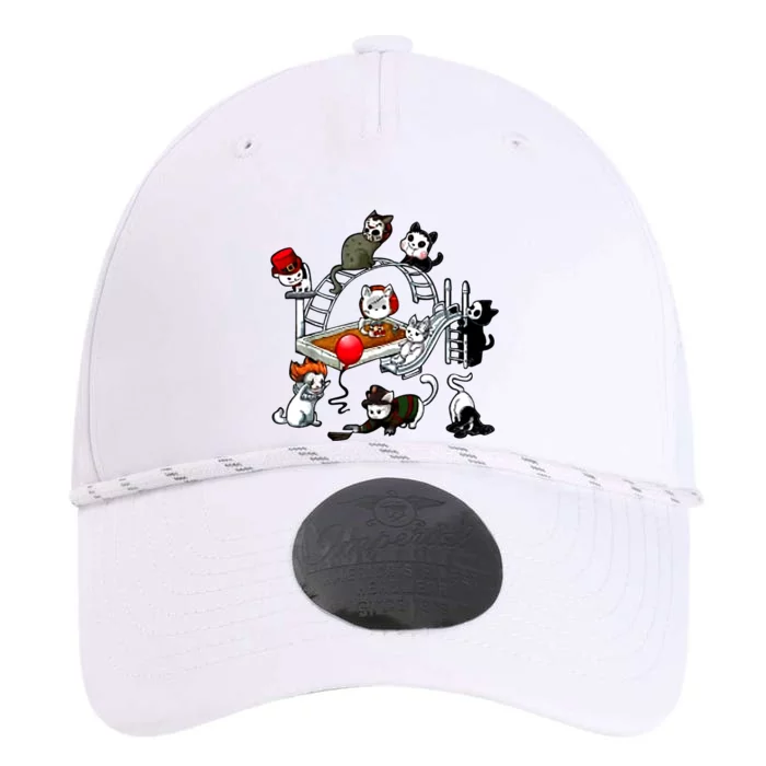 Funny Cat Horror Cute For Cat Kitty Lovers Happy Halloween Performance The Dyno Cap