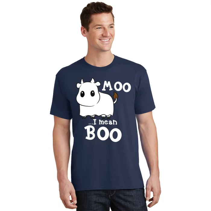 Funny Cow Halloween Costume Cows Boo T-Shirt