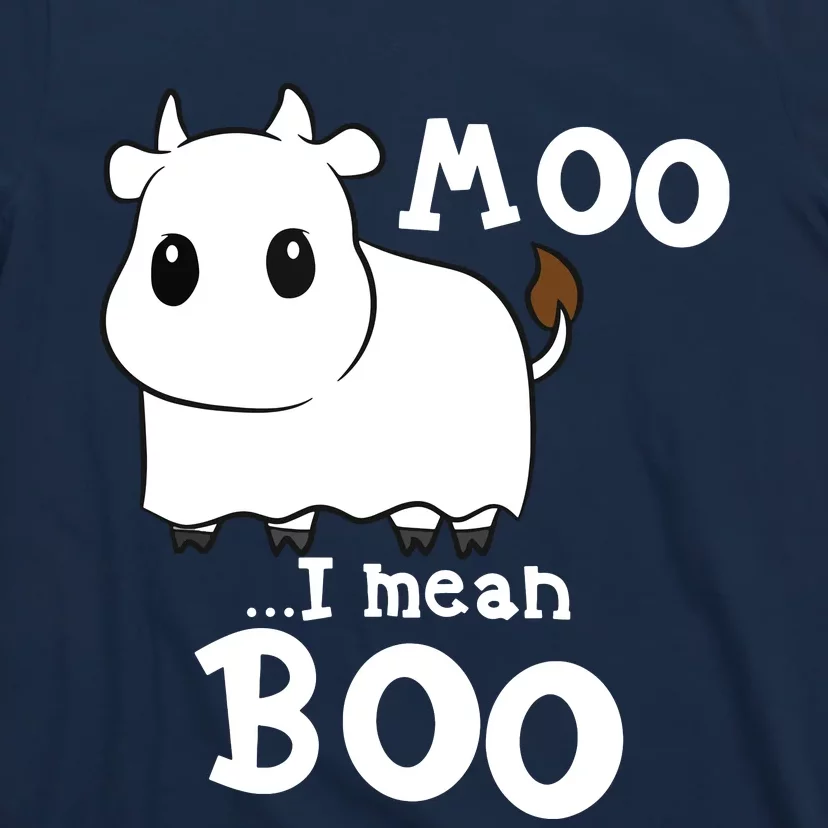 Funny Cow Halloween Costume Cows Boo T-Shirt