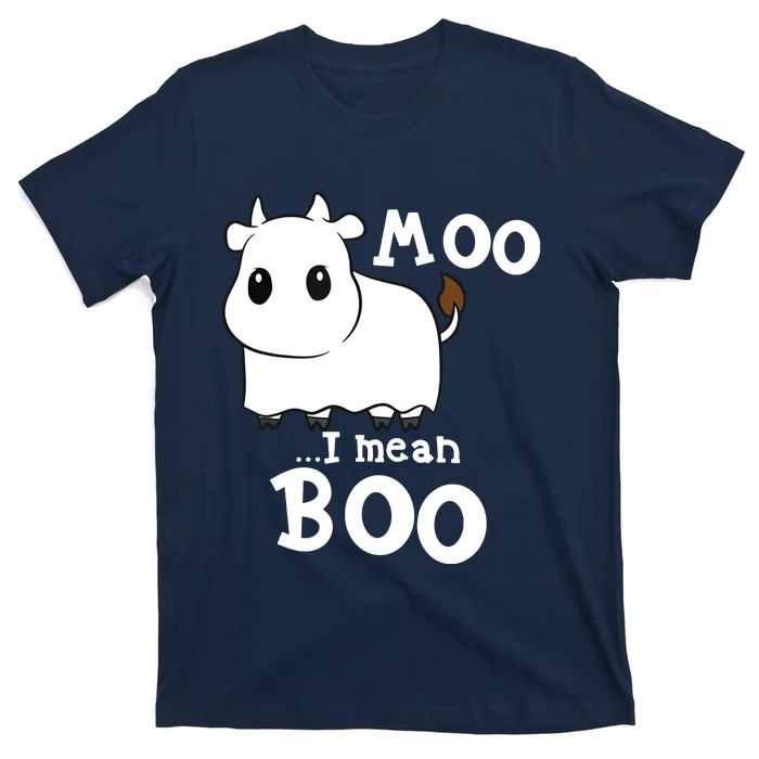 Funny Cow Halloween Costume Cows Boo T-Shirt