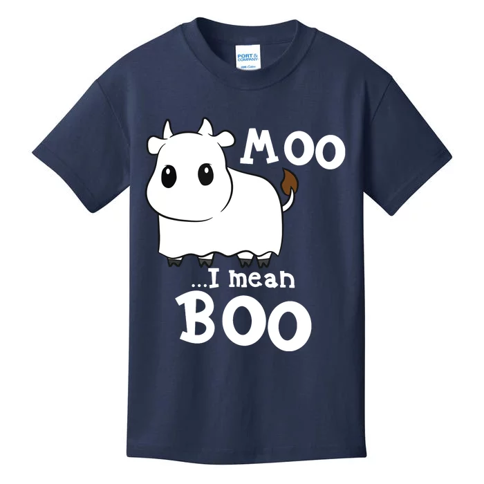 Funny Cow Halloween Costume Cows Boo Kids T-Shirt