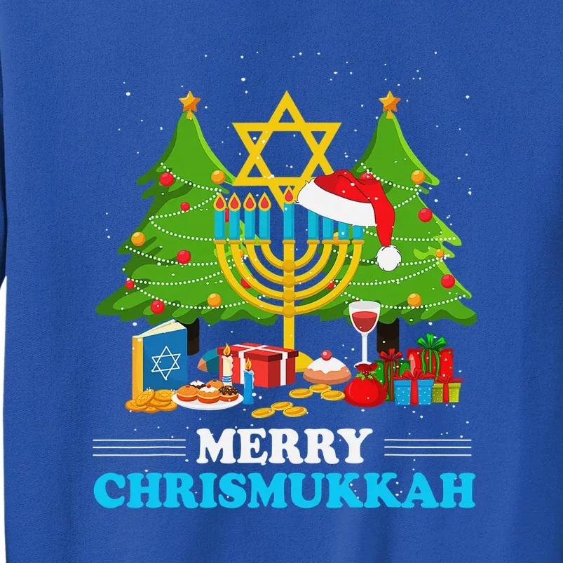 Funny Chrismukkah Happy Christmas Hanukkah Tall Sweatshirt