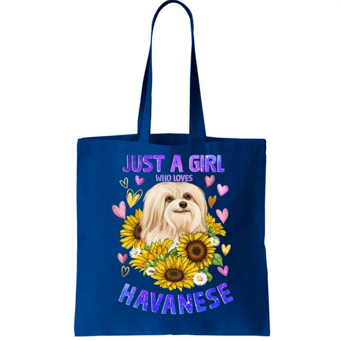 Funny Cute Havanese Dog Loving Puppy Lover Gift Tote Bag