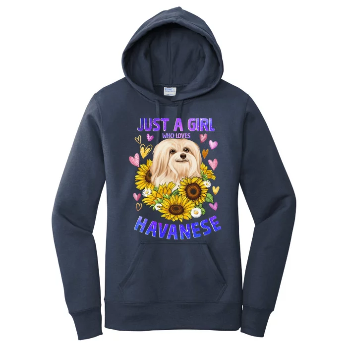 Funny Cute Havanese Dog Loving Puppy Lover Gift Women's Pullover Hoodie