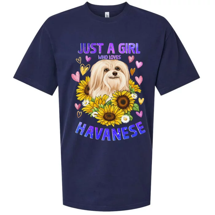 Funny Cute Havanese Dog Loving Puppy Lover Gift Sueded Cloud Jersey T-Shirt