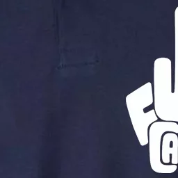 Fuck Cancer Handsign Softstyle Adult Sport Polo