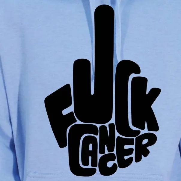 Fuck Cancer Handsign Unisex Surf Hoodie