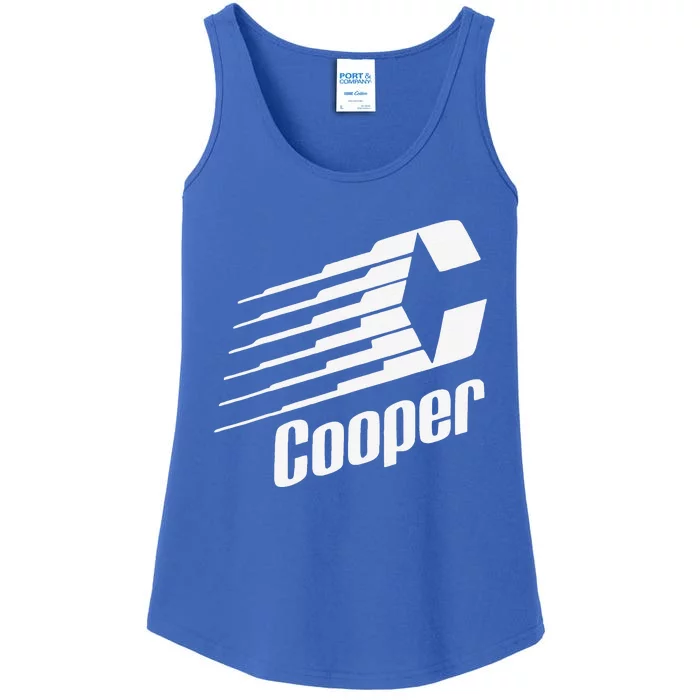 Funny Coopers Hockey Retro Player Sports Lovers Ladies Essential Tank