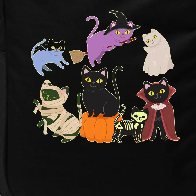 Funny Cute Halloween Costume Cats Kitties Impact Tech Backpack