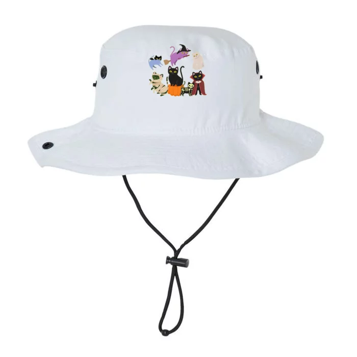 Funny Cute Halloween Costume Cats Kitties Legacy Cool Fit Booney Bucket Hat