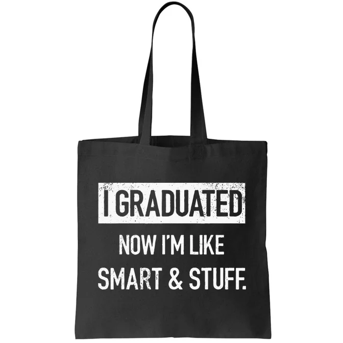 Funny College High School Graduation Senior Tote Bag