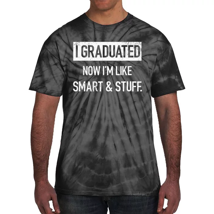 Funny College High School Graduation Senior Tie-Dye T-Shirt