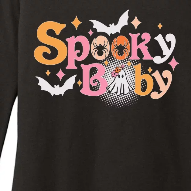 Funny Cute Halloween Spooky Baby Womens CVC Long Sleeve Shirt