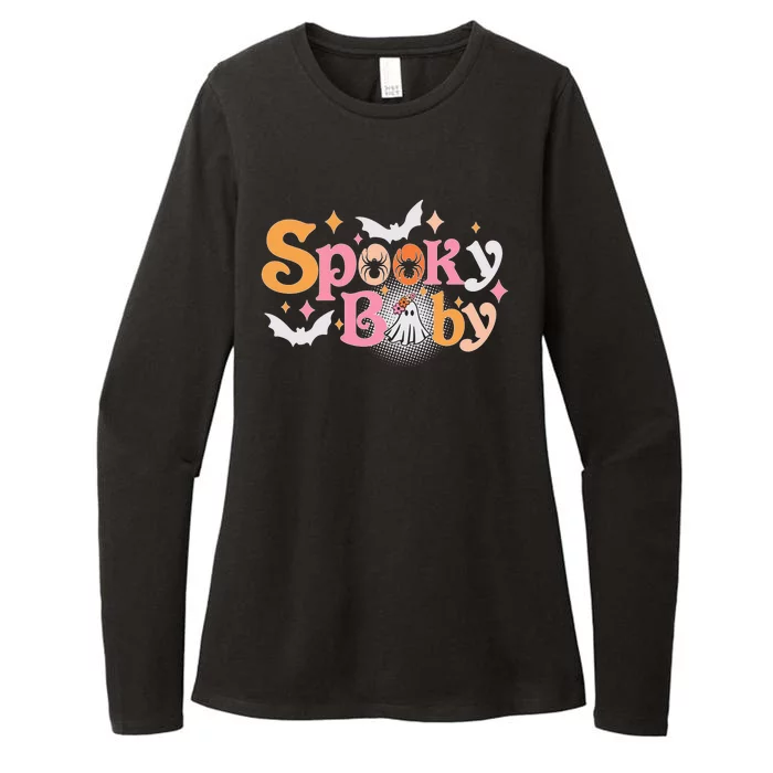 Funny Cute Halloween Spooky Baby Womens CVC Long Sleeve Shirt