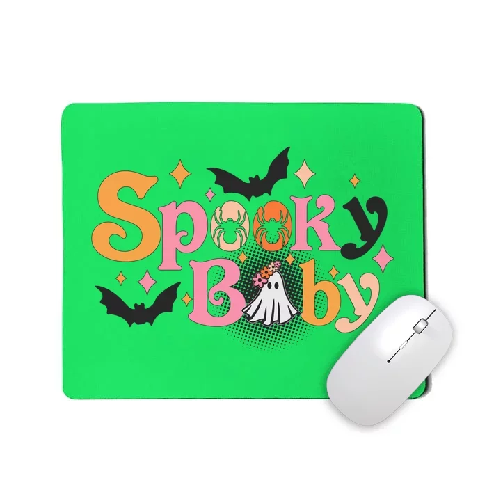 Funny Cute Halloween Spooky Baby Mousepad