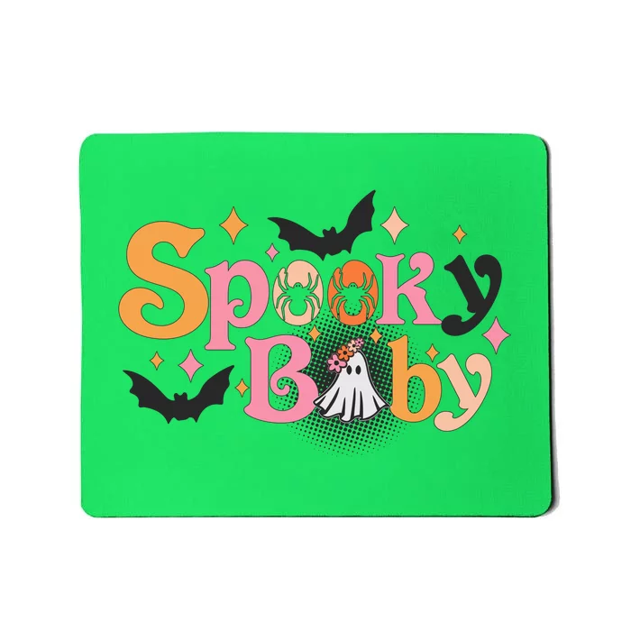 Funny Cute Halloween Spooky Baby Mousepad