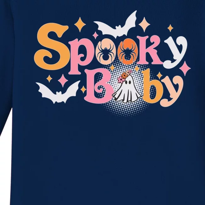 Funny Cute Halloween Spooky Baby Baby Long Sleeve Bodysuit