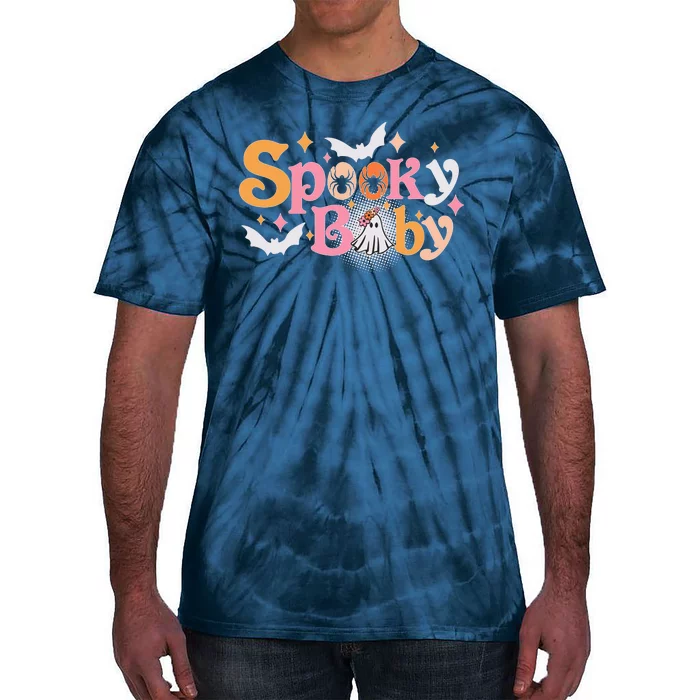 Funny Cute Halloween Spooky Baby Tie-Dye T-Shirt