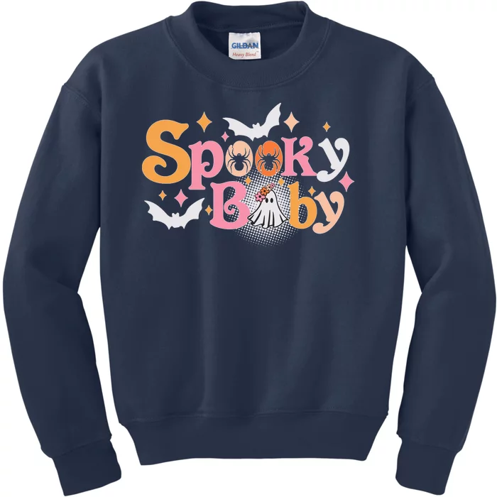 Funny Cute Halloween Spooky Baby Kids Sweatshirt