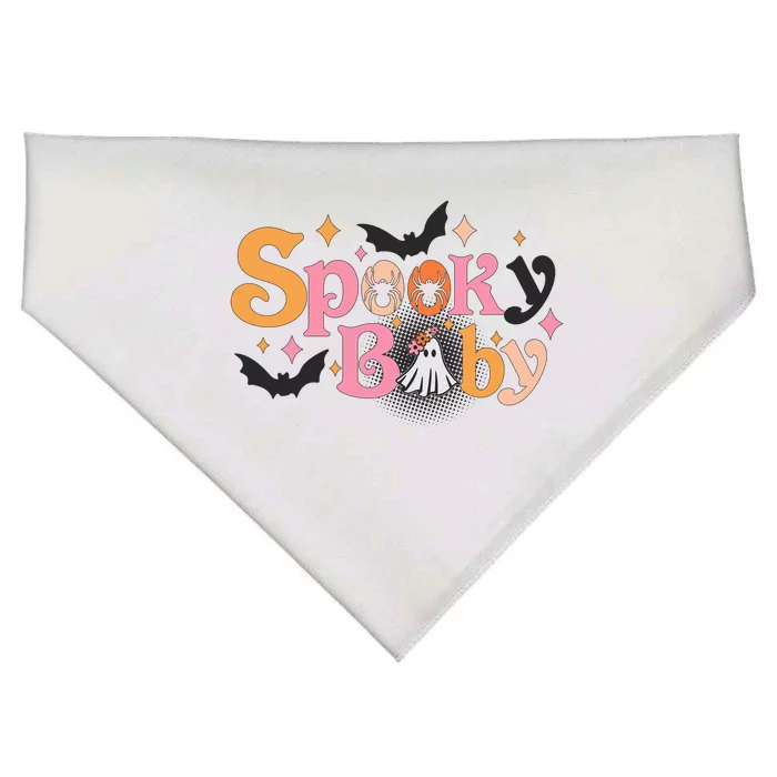 Funny Cute Halloween Spooky Baby USA-Made Doggie Bandana