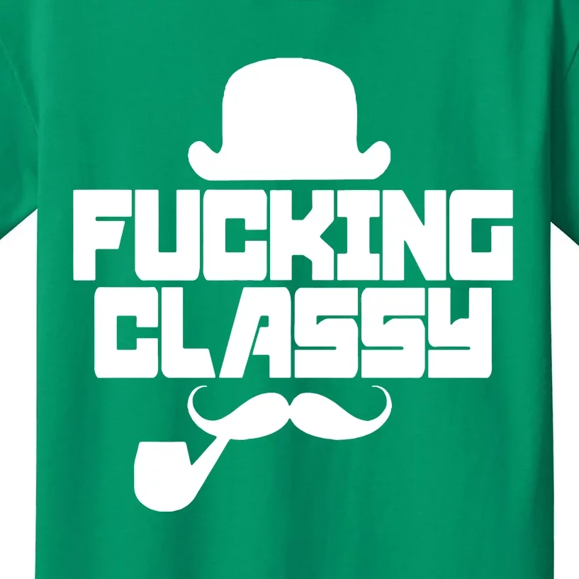 Fucking Classy Humor Kids T-Shirt